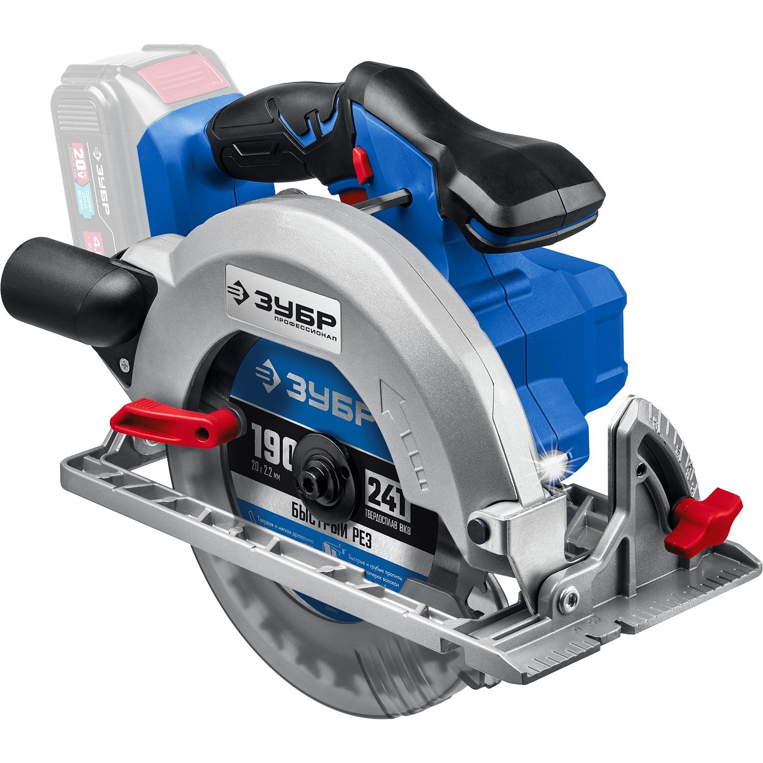 Бесщеточная пила циркулярная, без АКБ, в коробке CPB-190