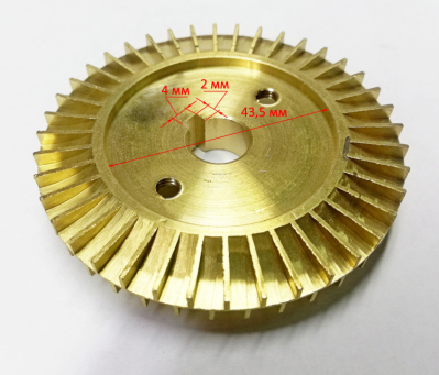 Крыльчатка D=69,4мм для ПН-650(5) LES