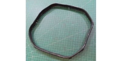 Накладка крышки глушителя